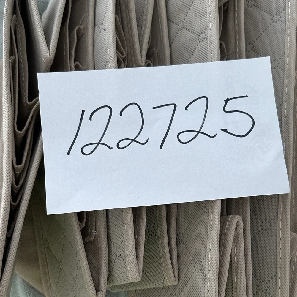 Beige Closet /Drawer Organizer Set (4 Pieces)